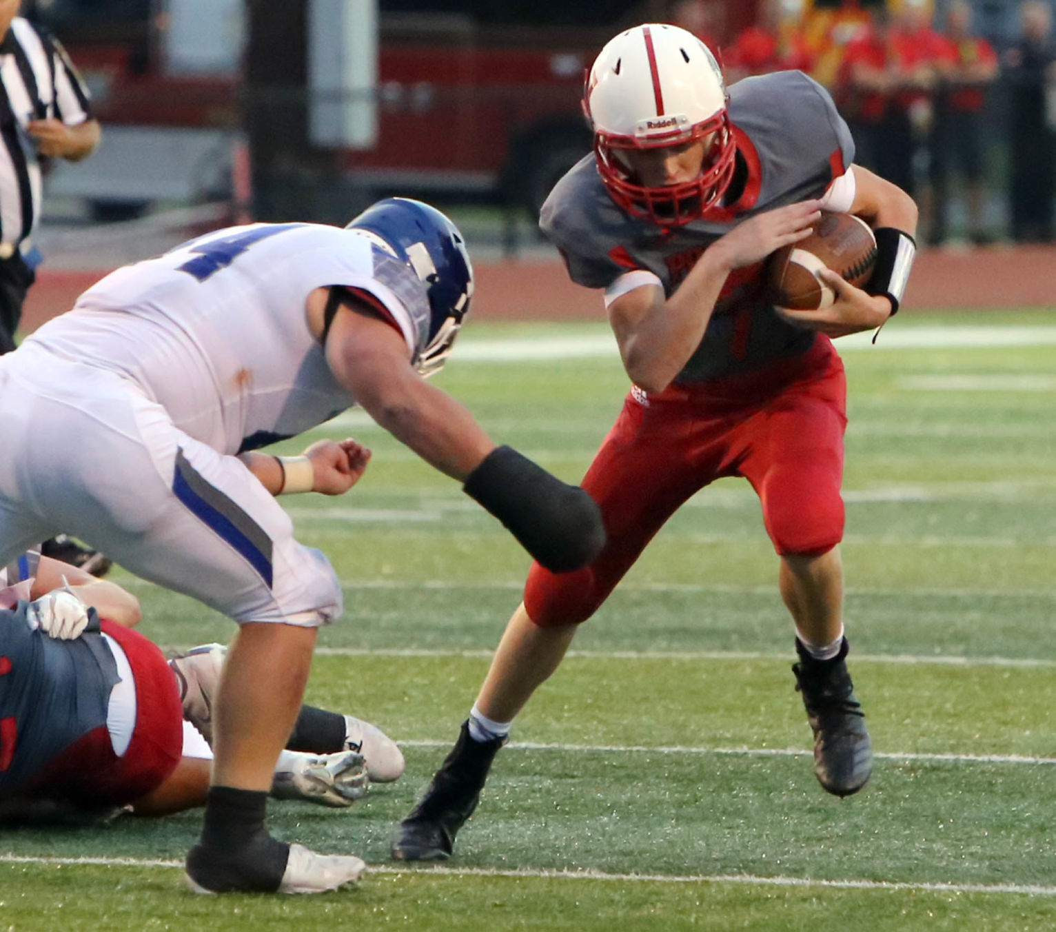 Zack Warchus, Portage, football